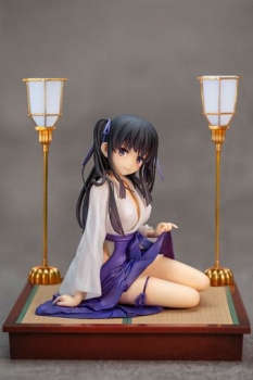 Original Character PVC Statue 1/6 Hinagiku Mimori Illustration by Kurehito Misaki Purple Ver. 14 cm