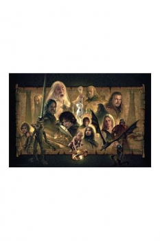 Herr der Ringe Giclee Kunstdruck The Two Towers 61 x 91 cm Limitiert auf 1000 Stück!