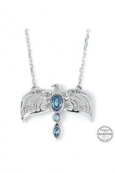 Harry Potter x Swarovski Halskette & Anhänger Diadem (Sterling Silber)