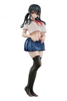 Original Character PVC Statue Curtain-chan Illustration by B-ginga 27 cm