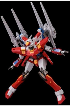 Super Robot Wars X-O PVC / Diecast Actionfigur Riobot R-3 Powered Transform Combine 14 cm