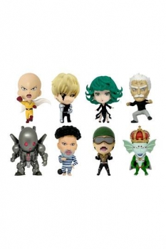 One Punch Man 16d Collectible Figure Collection PVC Minifiguren 8er-Pack Vol. 2 6 cm