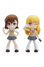 A Certain Scientific Railgun T Actionfiguren Yurumari Mikoto Misaka & Misaki Shokuhou 14 cm
