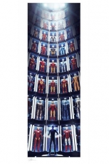 Marvel Kunstdruck Iron Man: Hall of Armor GITD 41 x 99 cm - ungerahmt Weltweit limitiert auf 425 Stück!