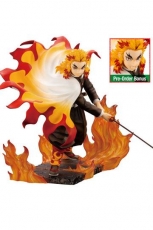 Demon Slayer: Kimetsu no Yaiba ARTFXJ Statue 1/8 Kyojuro Rengoku Bonus Edition 22 cm
