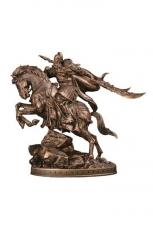 Three Kingdoms Generals Series Statue 1/7 Guan Yu Bronzed Version 40 cm