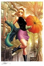 Marvel Comics Kunstdruck Gwen Stacy #1 - Summer 46 x 61 cm - ungerahmt Weltweit limitiert auf 250 Stück!