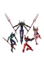 Evangelion EVA-Frame Actionfiguren 11 cm Sortiment 02 Set