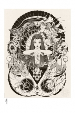 Peach Momoko Kunstdruck Hakai & Saisei 41 x 51 cm - ungerahmt