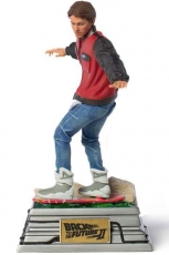 Zurück in die Zukunft II Art Scale Statue 1/10 Marty McFly on Hoverboard 22 cm