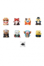 One Piece Mega Cat Project Sammelfiguren NyanPieceNyan! Vol. 1 Special Set 3 cm