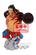 One Piece BWFC 3 Super Master Stars Piece Statue Monkey D. Ruffy Gear4 The Original 22 cm