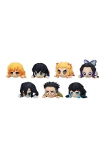 Demon Slayer: Kimetsu no Yaiba Puchi PVC Sammelfiguren 7er-Pack Lay-Down Set 2 3 cm