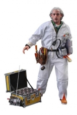 Zurück in die Zukunft Movie Masterpiece Actionfigur 1/6 Doc Brown (Deluxe Version) 30 cm