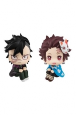 Demon Slayer Kimetsu no Yaiba Look Up PVC Statuen Genya & Tanjiro Final Selection LTD Ver. 11 cm