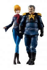 Mobile Suit Gundam G.M.G. Actionfiguren 2er-Pack Principality of Zeon 07 Ramba Ral & Crowley Hamon 10 cm