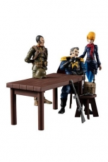 Mobile Suit Gundam G.M.G. Actionfiguren mit Fahrzeug Principality of Zeon Team Ramba Ral Set 10 cm