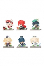 Genshin Impact Battle Scene Series Sammelfiguren 6er-Pack Mondstadt Edition 5 cm