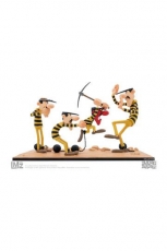 Lucky Luke BANG BANG! Collection Statue The Daltons Calm Down Joe 16 cm  Weltweit auf 200 Stück limitiert!