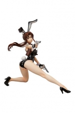 Black Lagoon PVC Statue 1/4 Revy Bare Leg Bunny Version 35 cm