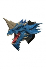 Dungeons & Dragons 3D Wand-Relief Blue Dragon Trophy Plaque