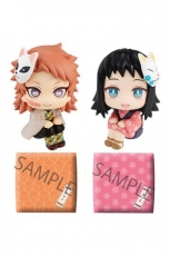 Demon Slayer Kimetsu no Yaiba Look Up PVC Statuen Sabito & Makomo LTD Ver. 11 cm