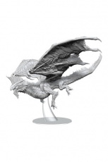 D&D Nolzurs Marvelous Miniatures Miniatur unbemalt Adult Silver Dragon