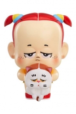 Happy 2 Peas Soft Vinyl Figur Kino-chan & Chikuwa Big Size 13 cm
