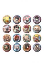 Naruto Metall Ansteck-Buttons 5 cm Ninkaitaisen Sortiment