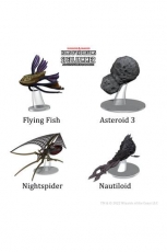 D&D Icons of the Realms Spelljammer Adventures in Space Miniaturen vorbemalt Ship Scale - Wildspace Ambush