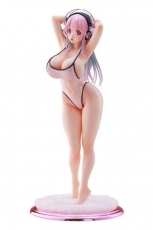 Super Sonico DreamTech PVC Statue 1/7 Super Sonico White Swimsuit Style 26 cm