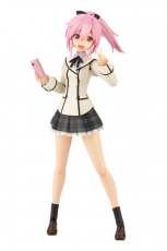 Sousai Shojo Teien Plastic Model Kit 1/10 Ao Gennai Wakaba Girls High School Winter Clothes Dreaming Style Monochrome 16 cm