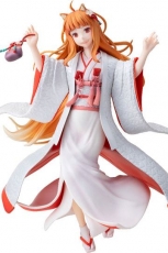 Spice and Wolf PVC Statue 1/7 Wise Wolf Holo Wedding Kimono Ver. 26 cm