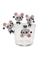 Demon Slayer: Kimetsu no Yaiba Chokotto Hikkake PVC Statuen Petit Muki Muki Mouse 4 cm