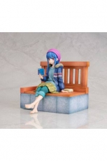 Laid-Back Camp PVC Statue 1/7 Rin Shima Footbath Ver. 17 cm