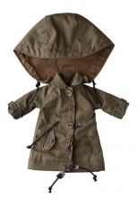 Harmonia humming Zubehör-Set für Harmonia humming Puppen Special Outfit Series (Mod Coat/Khaki) Designed by SILVER BUTTERFLY