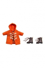 Original Character Zubehör-Set für Nendoroid Doll Actionfiguren Warm Clothing Set: Boots & Duffle Coat (Orange)