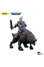 Warhammer 40k Actionfigur 1/18 Space Wolves Thunderwolf Cavalry Frode