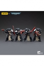 Warhammer 40k Actionfiguren 4er-Pack 1/18 Black Templars Army Primaris Crusader Squad 12 cm