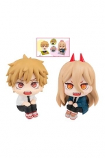 Chainsaw Man Look Up PVC Statuen Denji & Power Limited Ver. 11 cm