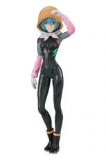 Rebuild of Evangelion Pop Up Parade PVC Statue Rei Ayanami Tentative Name Farming Ver. 17 cm