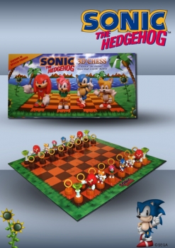 Sonic The Hedgehog 3D Schachspiel
