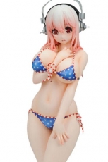 Nitro Super Sonic PVC Statue 1/6 Super Sonico Paisura Bikini Ver. Re-Run 28 cm