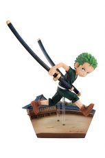 One Piece G.E.M. Serie PVC Statue Roronoa Zoro Run! Run! Run! 14 cm
