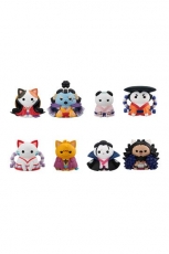 One Piece Mega Cat Project Sammelfiguren NyanPieceNyan! Ver. Luffy and Wano Kuni 3 cm