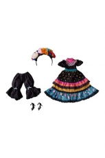 Harmonia Bloom Zubehör-Set für Seasonal Doll Actionfiguren Outfit Set: Gabriela (Black)