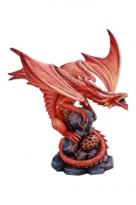 Original Character Statue Fire Dragon 24 cm