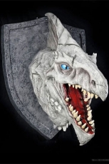 Dungeons & Dragons Replicas of the Realms 3D Wand-Relief White Dragon Trophy Plaque