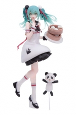 Hatsune Miku SPM PVC Statue Street Miku Panda Bun 23 cm