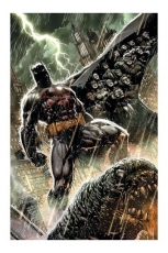 DC Comics Kunstdruck Batman Eternal 41 x 61 cm - ungerahmt Weltweit limitiert auf 200 Stück!